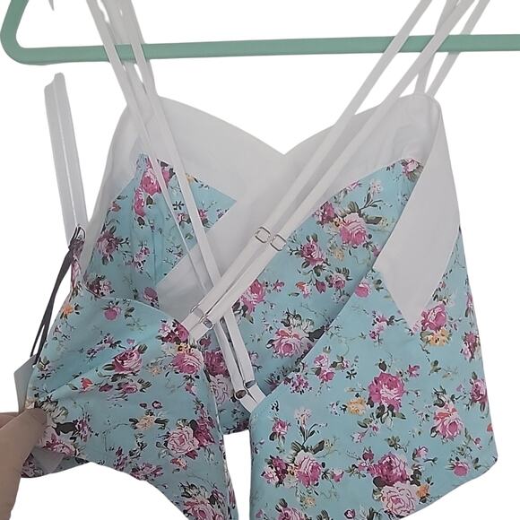 NWT Unique Vintage Kiki Cropped Halter Top, L - Picture 5 of 9